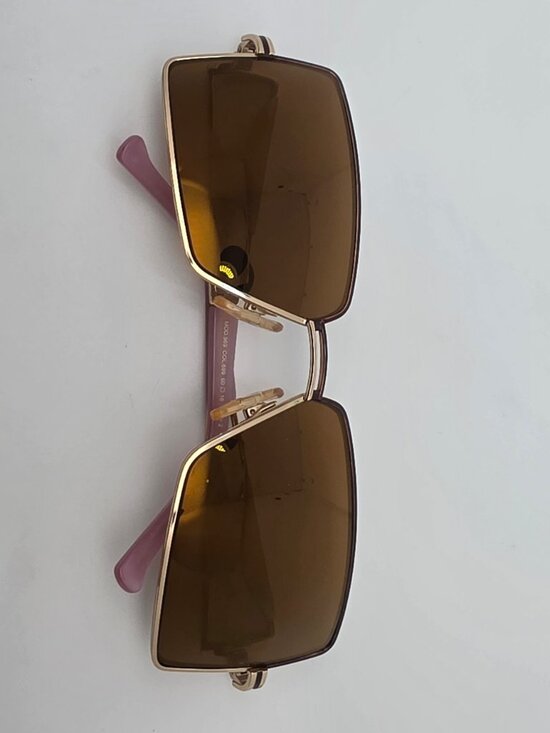 Cazal Mod. 969 Col. 699 Aubergine Gold Pink Rhinestone Sunglasses FRAME ONLY main image 6